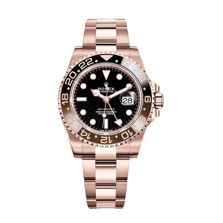 Rolex Gmt Rose Gold Replica