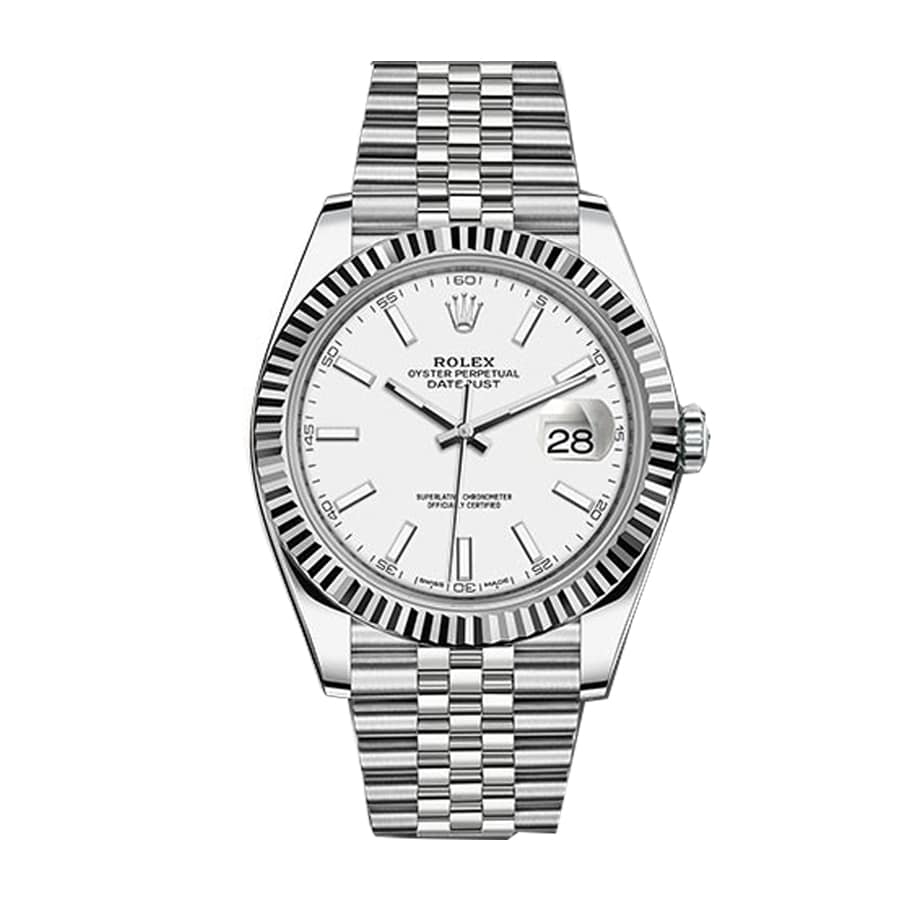 Rolex Datejust White Dial Replica