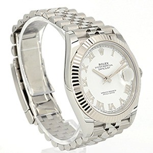 Rolex White Dial Roman Replica